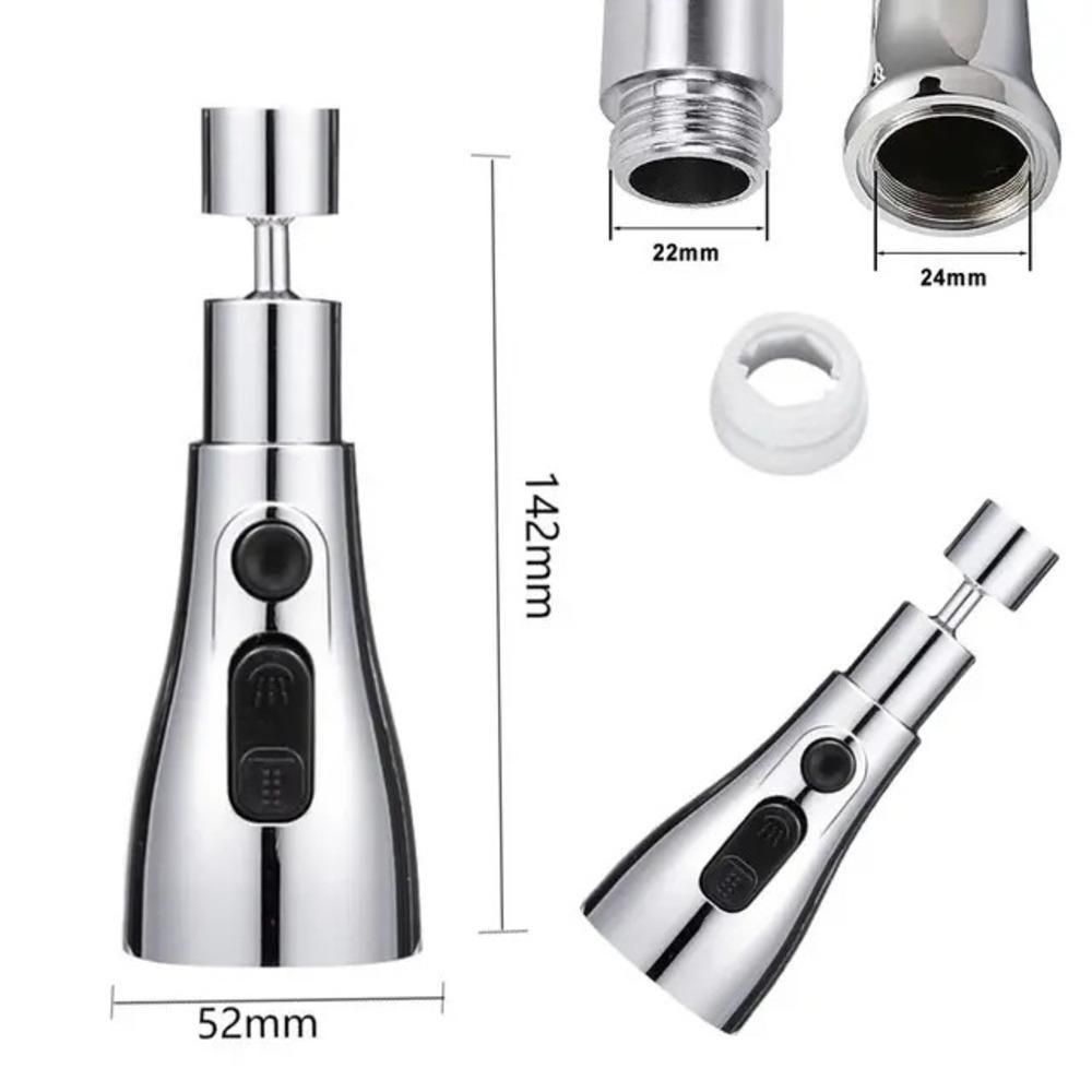 Modern Kitchen Sink Faucet with 3 Flow Modes