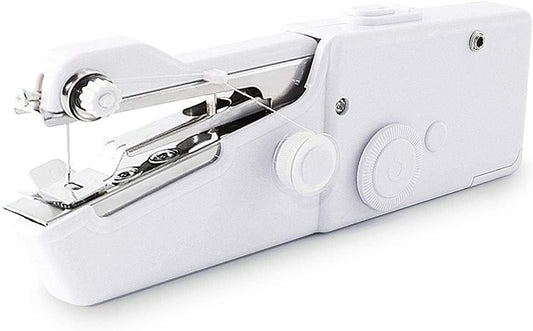 Handy Stitch Mini Sewing Machine – Portable Cordless Stapler-Style (White)