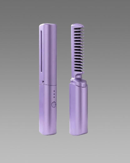 Meneflix Portable Mini Hair Straightener – Cordless USB Rechargeable