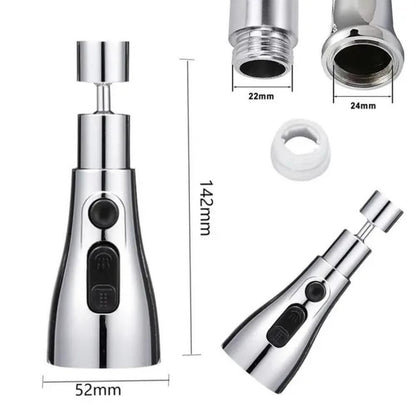 Modern Kitchen Sink Faucet with 3 Flow Modes