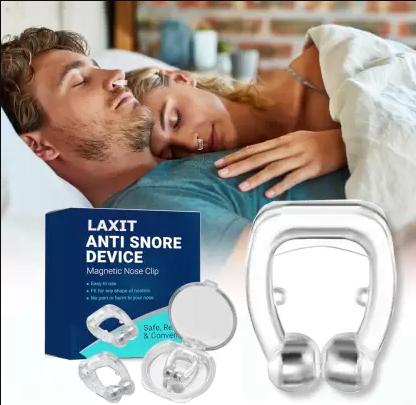 Anti-Snoring Magnetic Nose Clip – Silicone Nasal Device for Men & Women