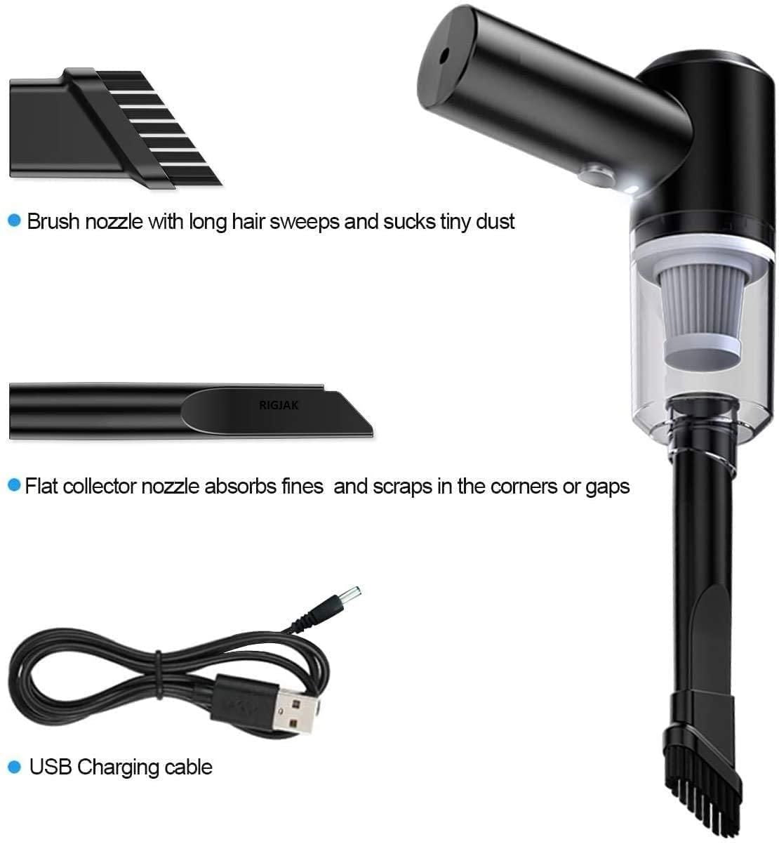 Portable Air Duster & Wireless Vacuum Cleaner | 2-in-1 Handheld