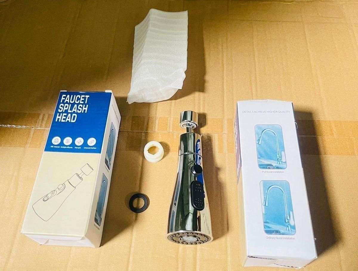 Modern Kitchen Sink Faucet with 3 Flow Modes